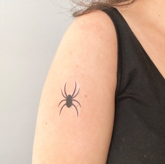 Spider (set of 2) - Temporary Tattoo