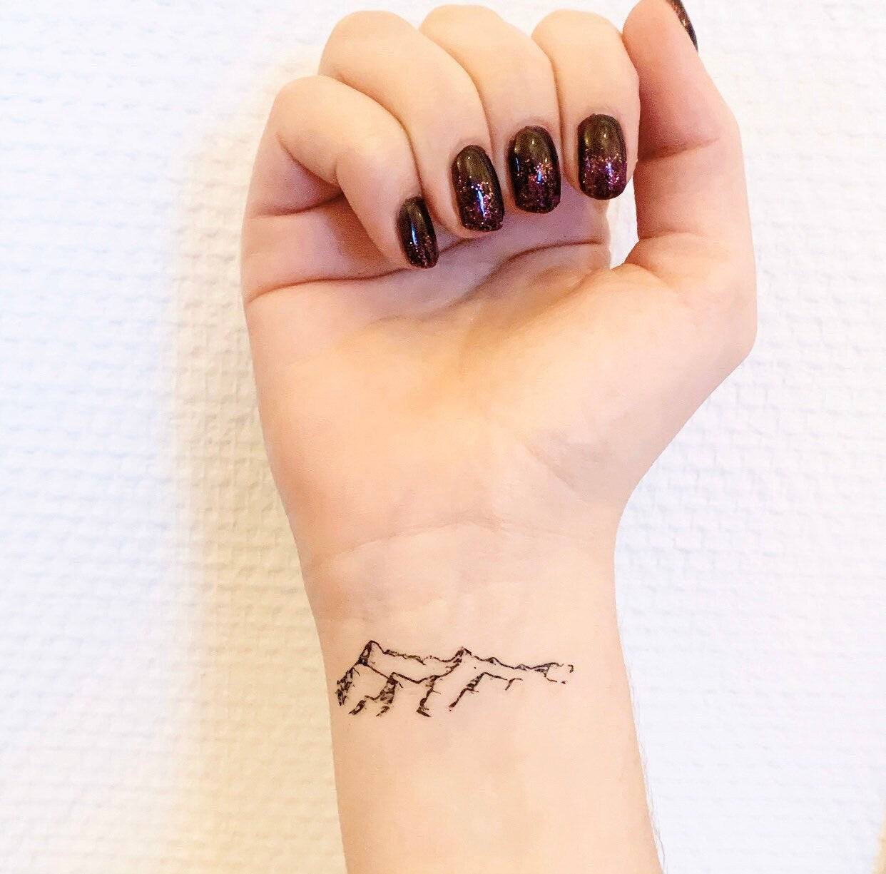 Mountain (set of 2) - Temporary Tattoo