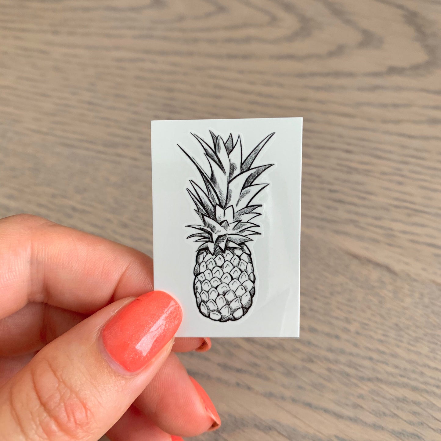 Pineapple (set of 2) - Temporary Tattoo