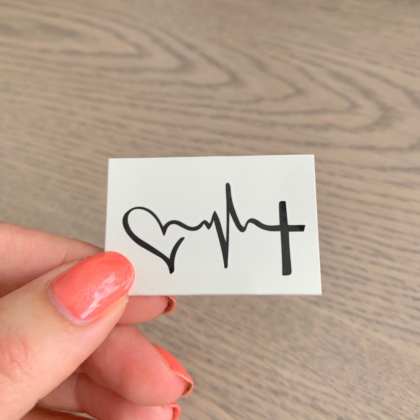 Love Hope Faith (set of 2) - Temporary Tattoo