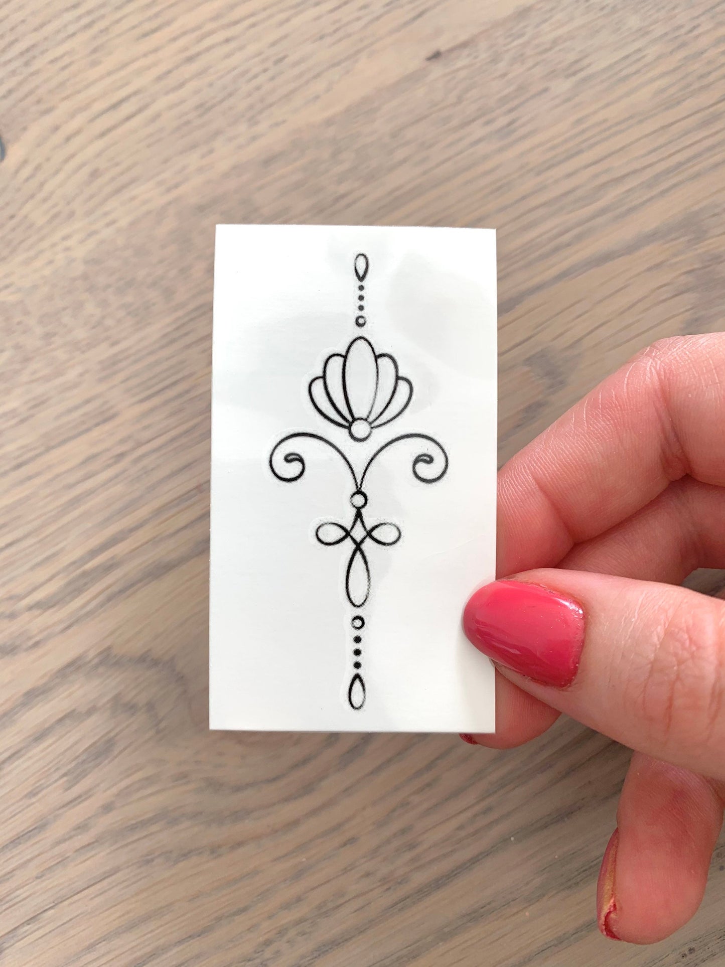 Unalome Classy (set of 2) - Temporary Tattoo