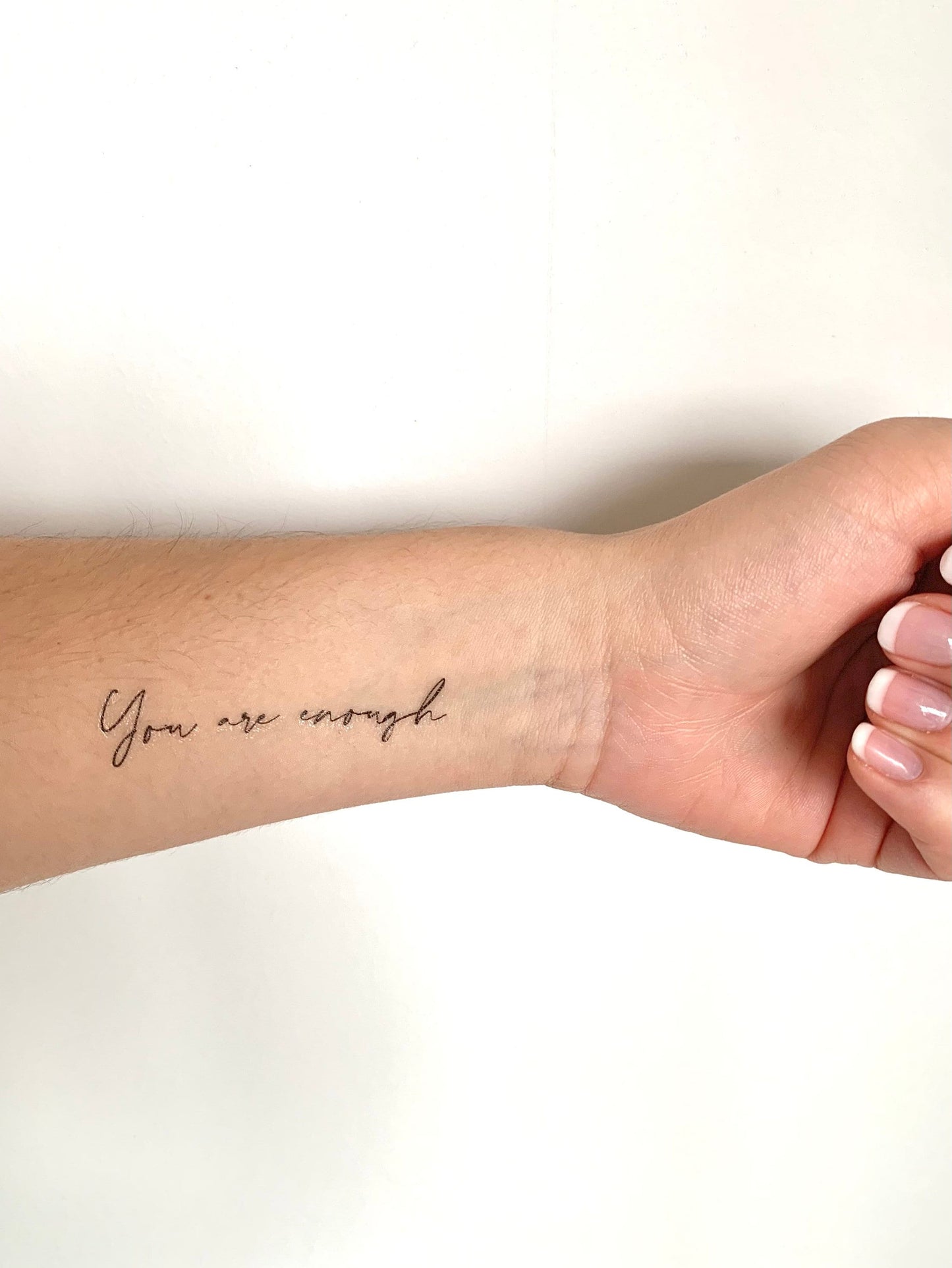 You Are Enough (set of 2) - Temporary Tattoo