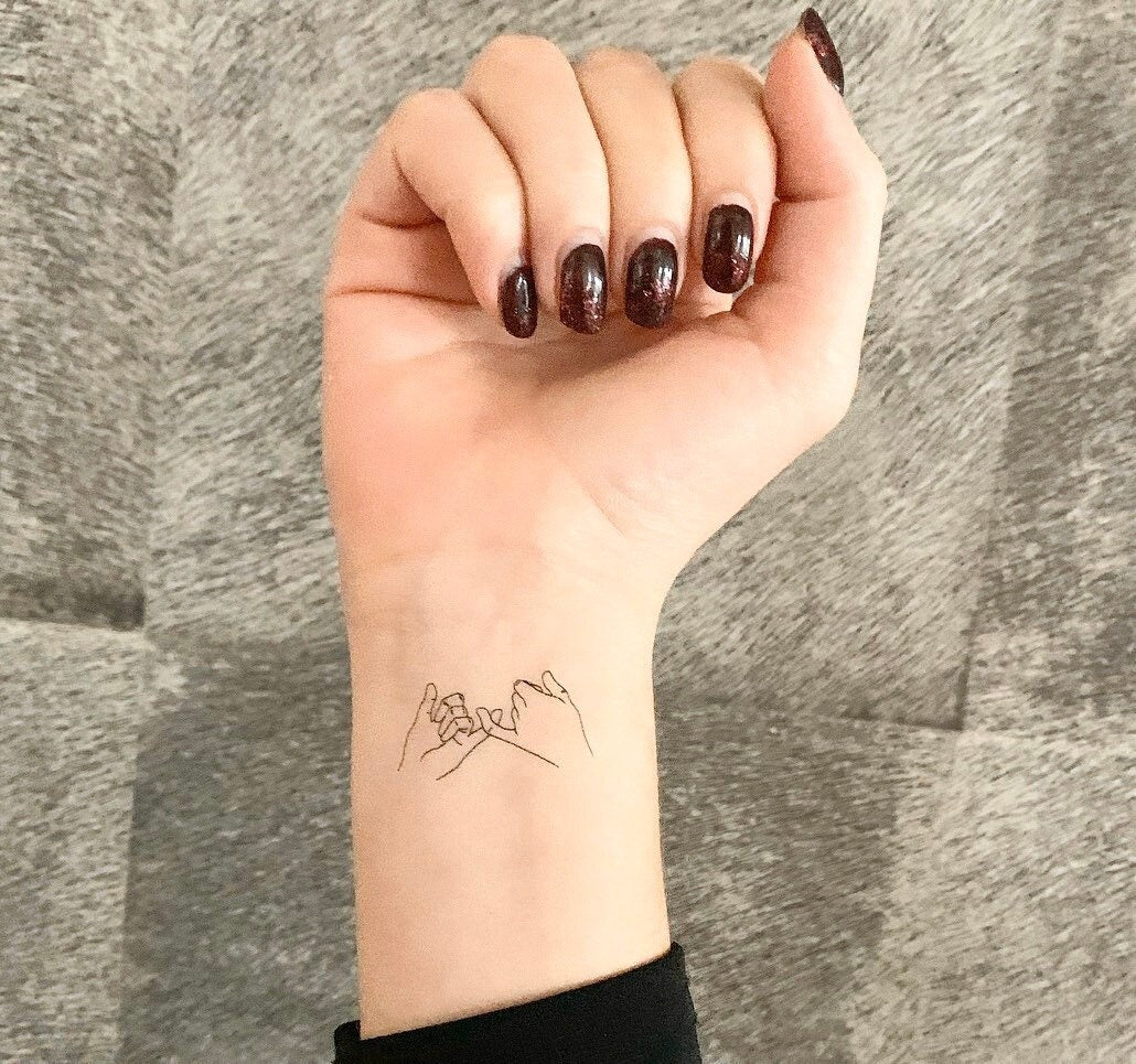 Pinky Swear (set of 2) - Temporary Tattoo