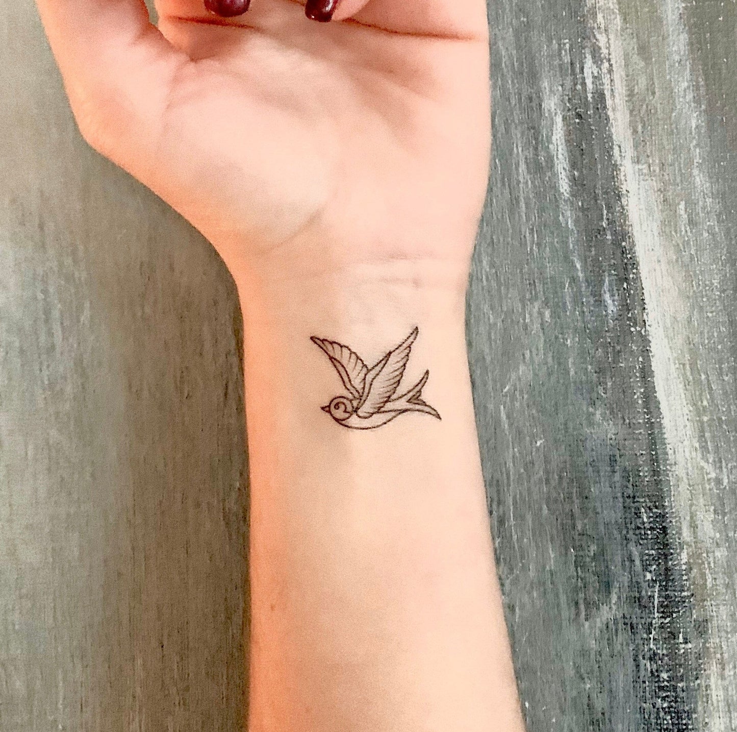 Swallow (set of 2) - Temporary Tattoo