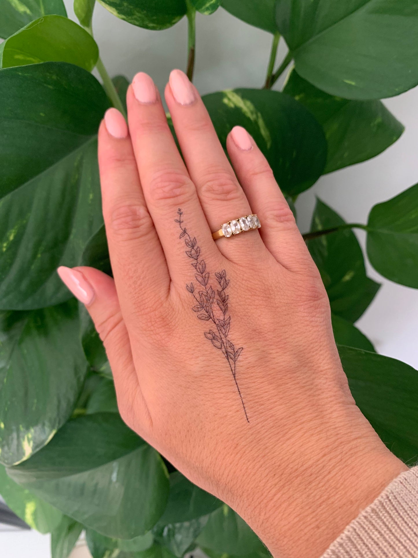 Wild Flower A (set of 2) - Temporary Tattoo