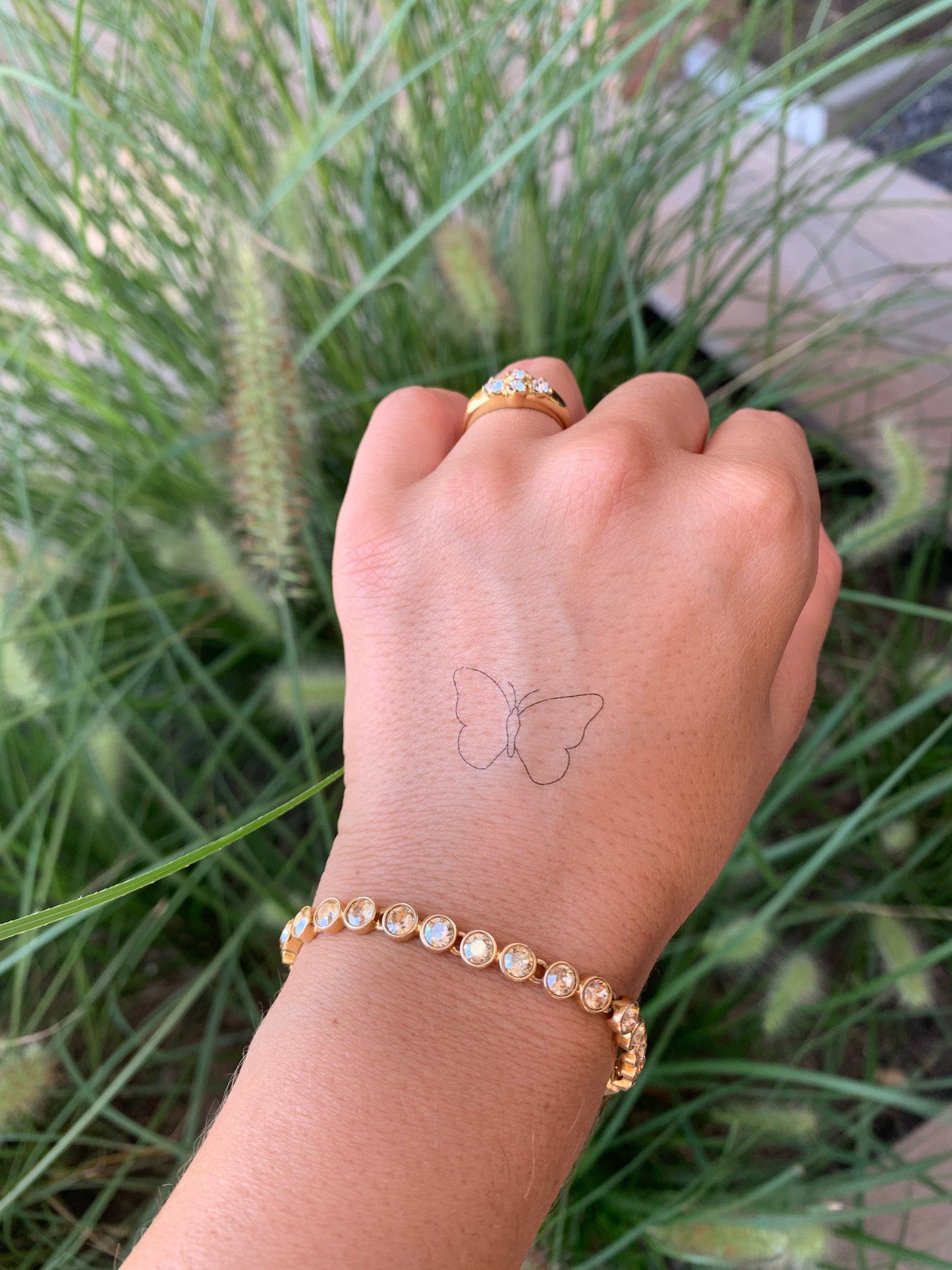 Butterfly (set of 2) - Temporary Tattoo