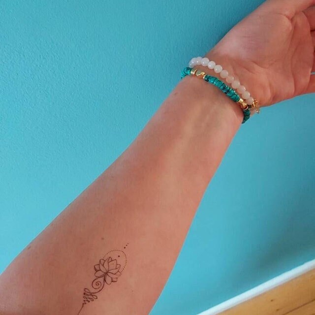 Unalome Fancy (set of 2) - Temporary Tattoo