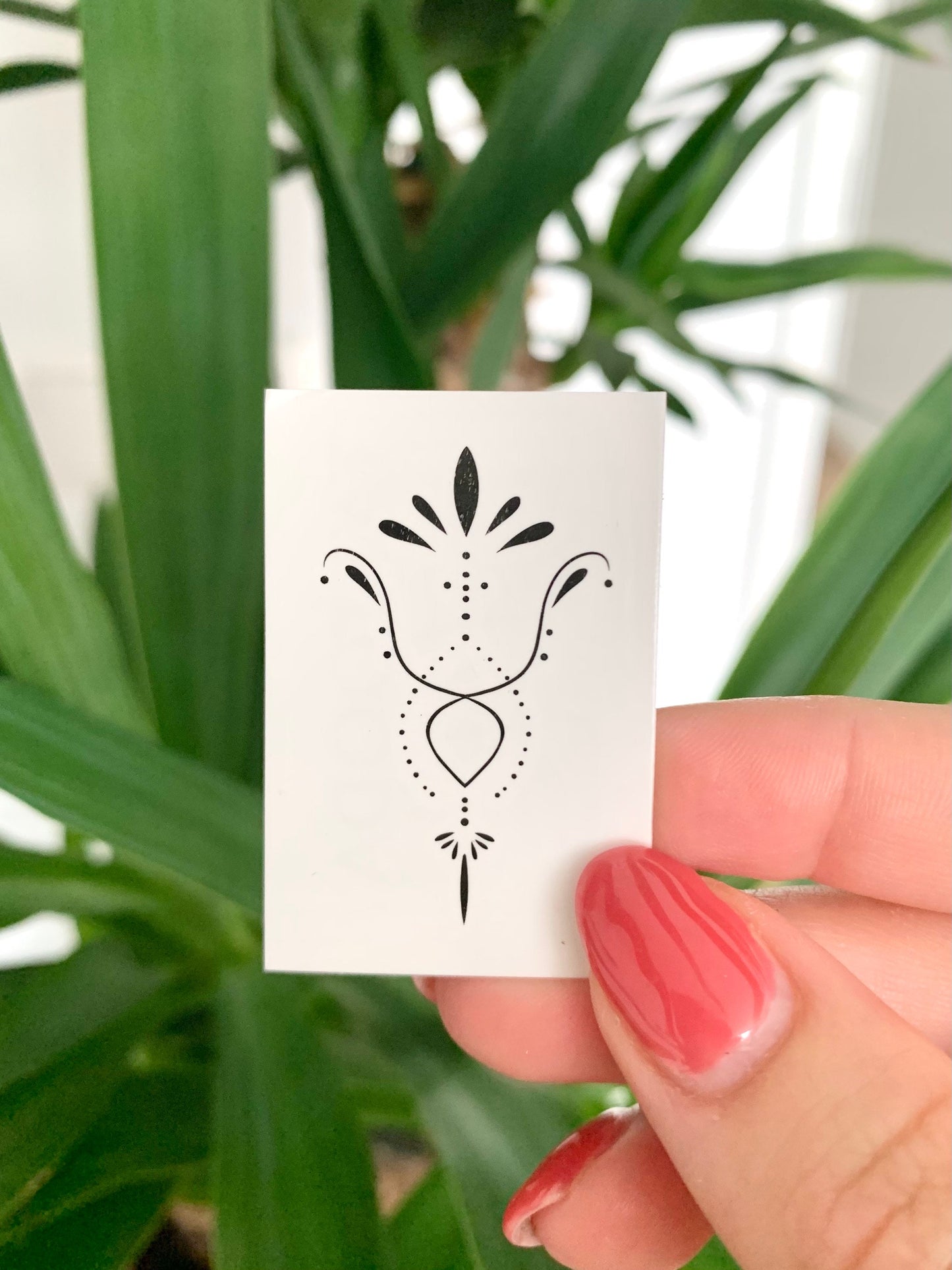 Taurus Zodiac Sign (set of 2) - Temporary Tattoo