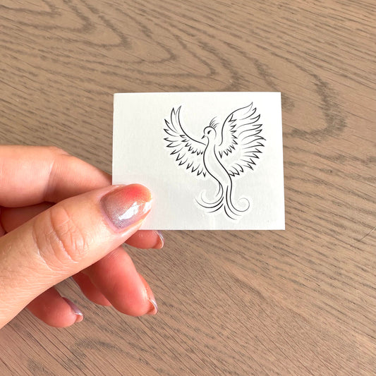 Phoenix (set of 2) - Temporary Tattoo