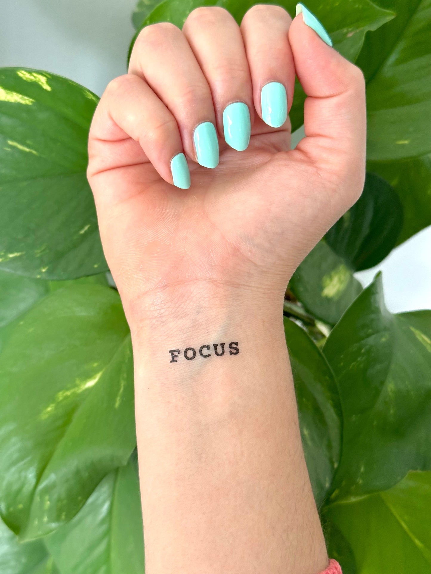 Focus (set of 2) - Temporary Tattoo