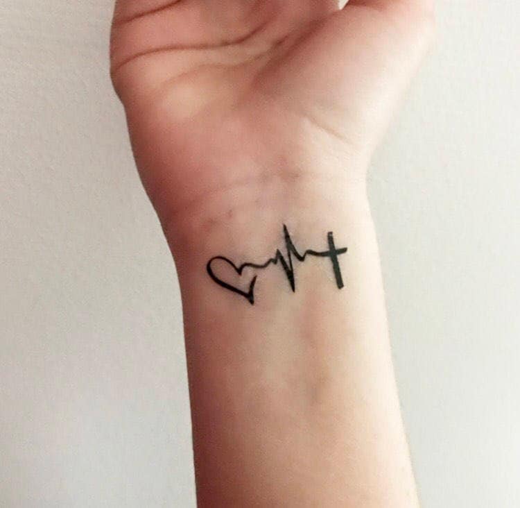 Love Hope Faith (set of 2) - Temporary Tattoo