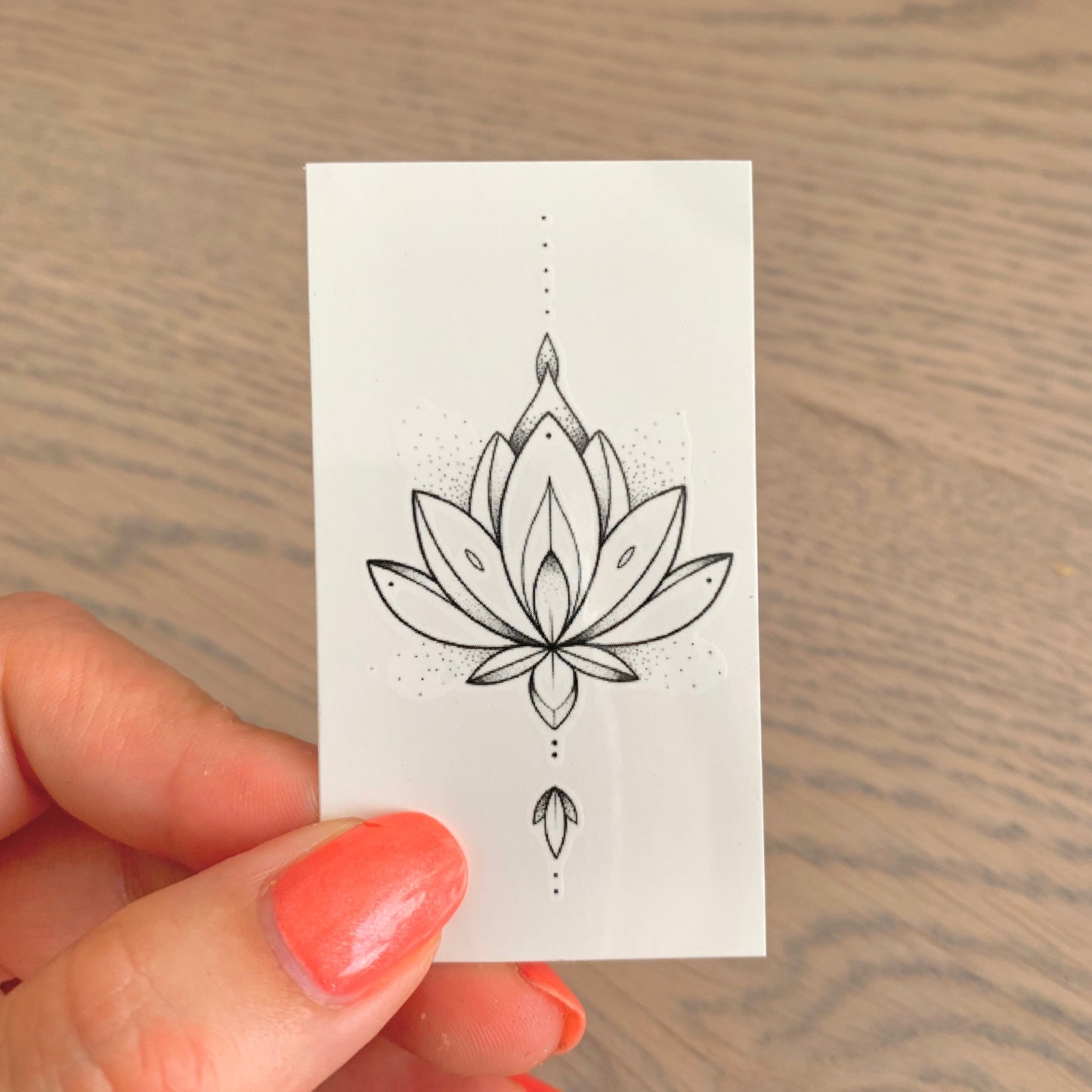 Lotus Dots (set of 2) - Temporary Tattoo