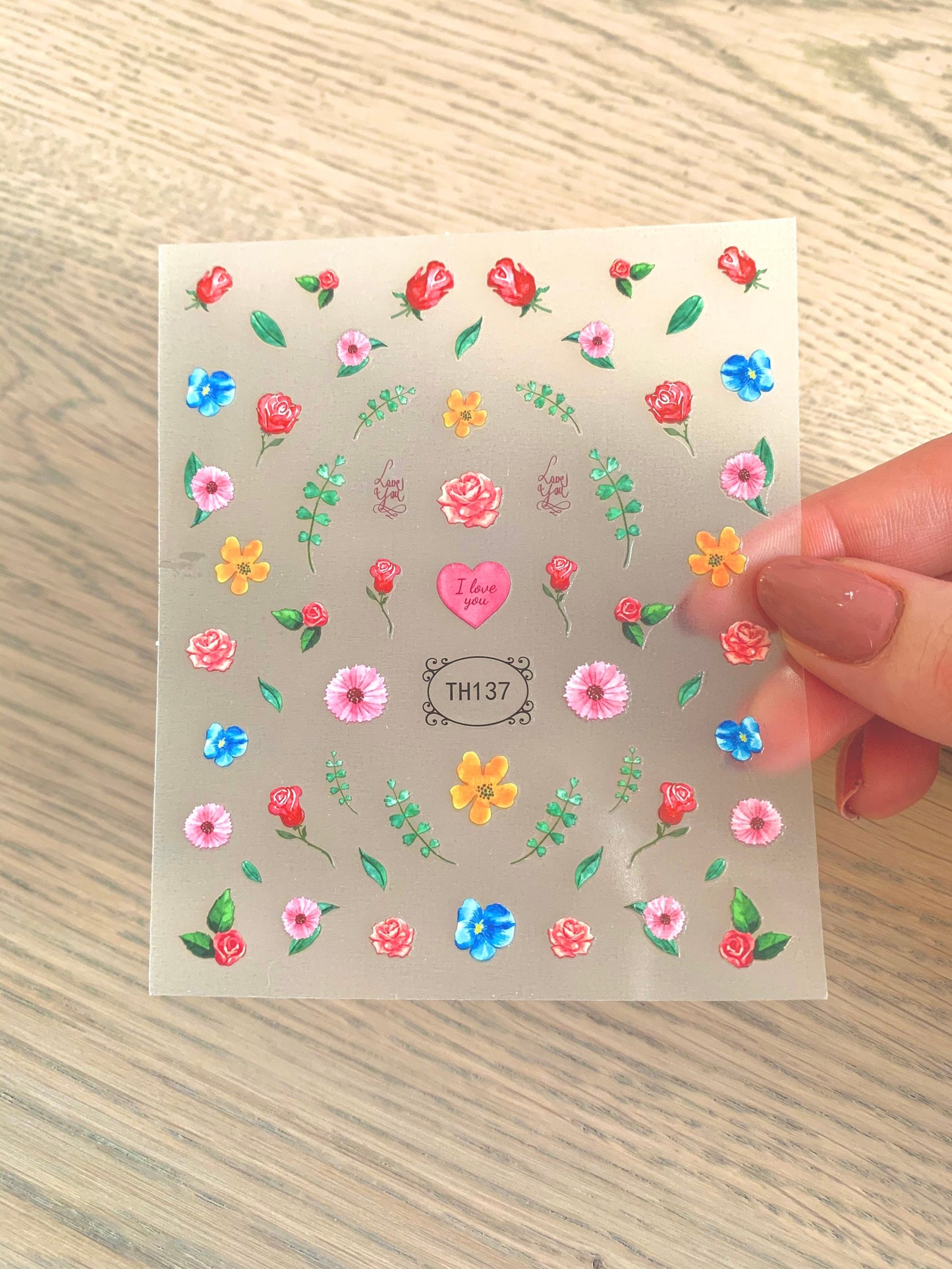 Nail Decals/Stickers - Flowers