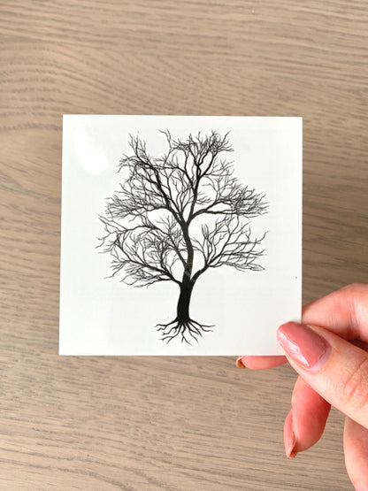 Tree (set of 2) - Temporary Tattoo