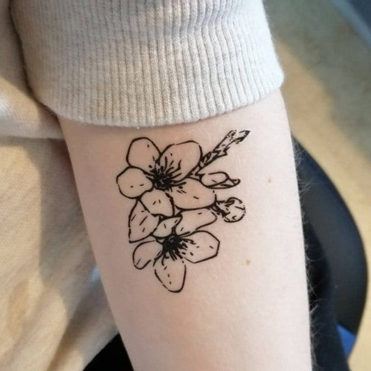 Cherry Blossom (set of 2) - Temporary Tattoo