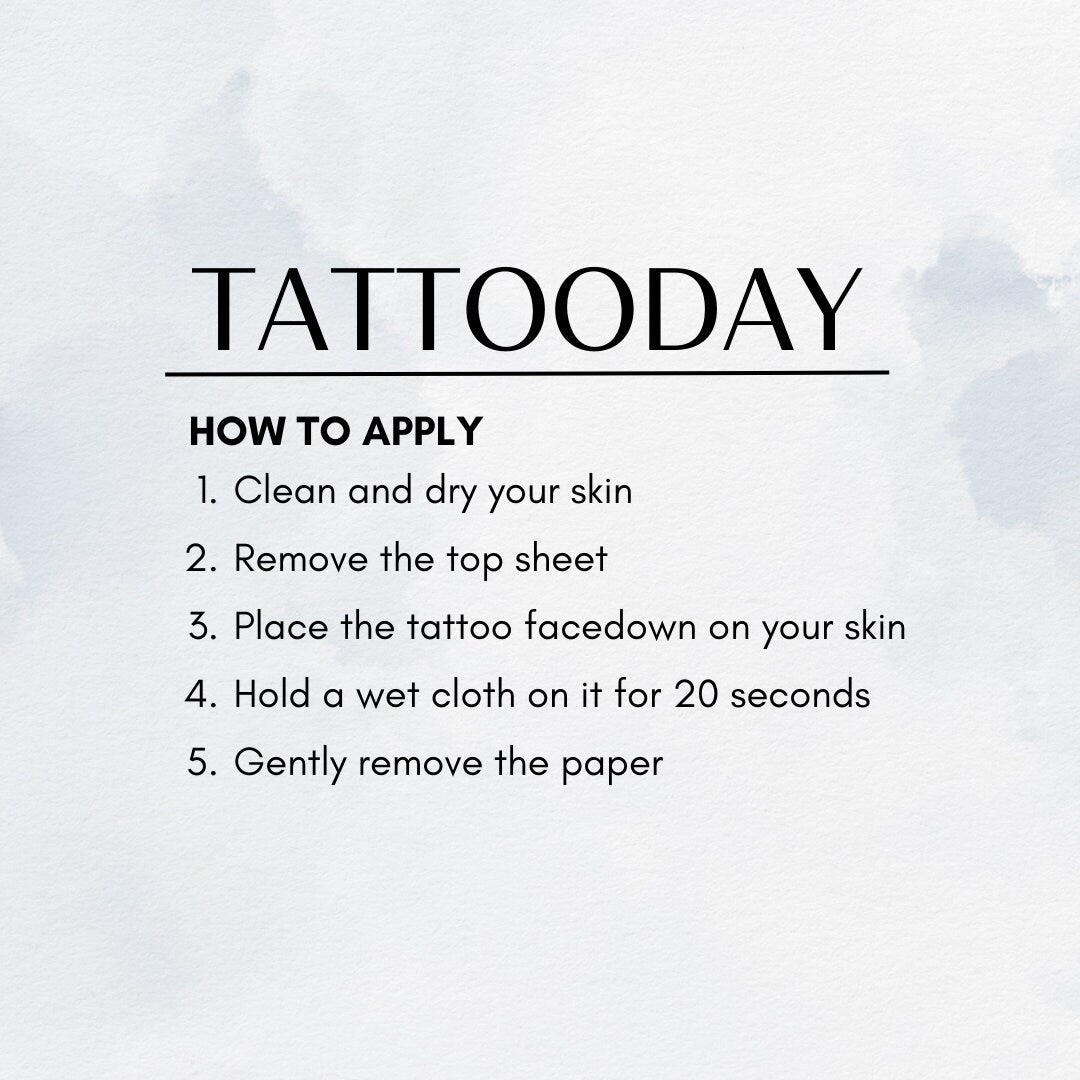 Take Chances (set of 2) - Tempory tattoo