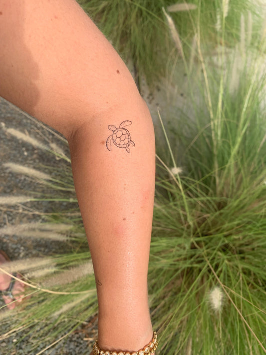 Turtle (set of 2) - Temporary Tattoo