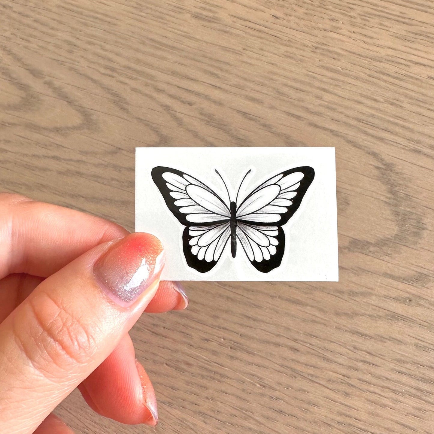 Butterfly Solo (set of 2) - Temporary Tattoo