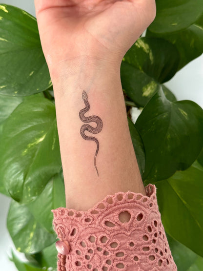 Snake (set of 2) - Temporary Tattoo