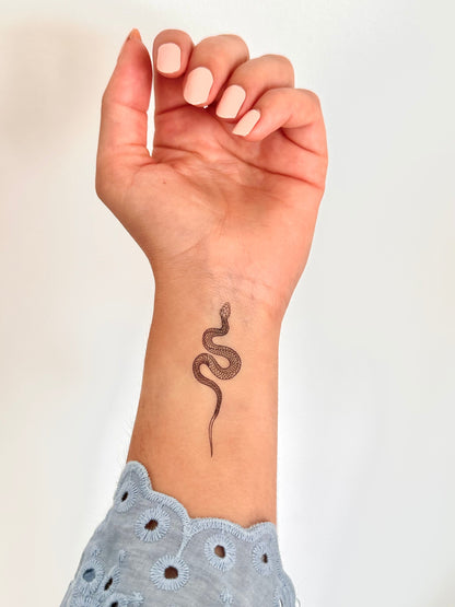 Snake (set of 2) - Temporary Tattoo